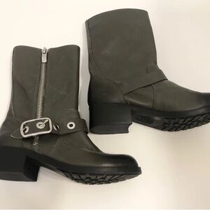 Vince Camuto Charcoal Heeled Boots